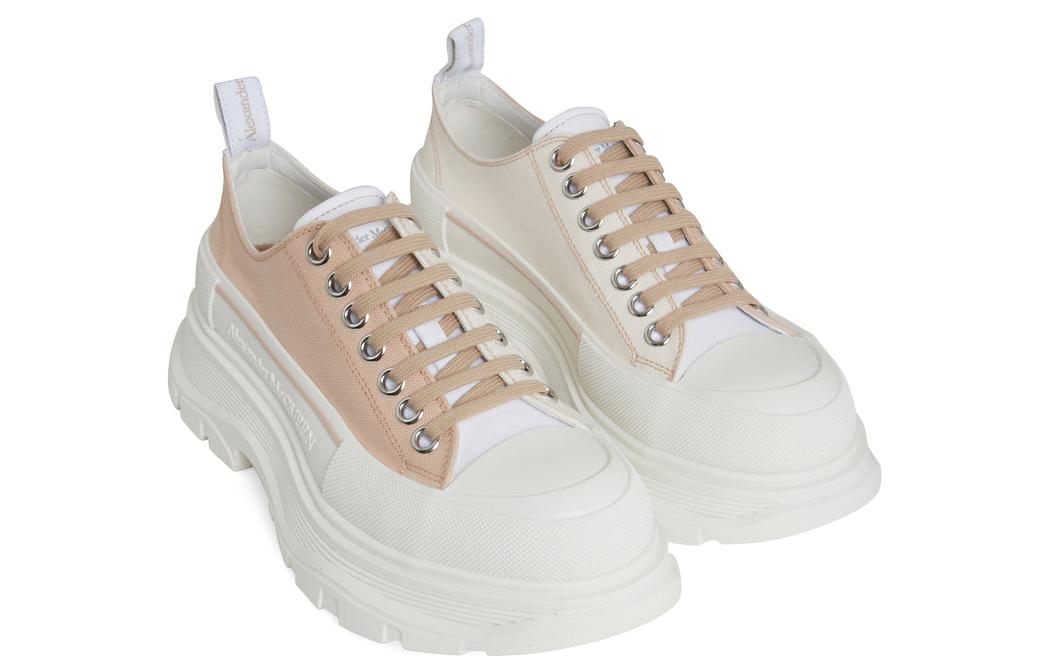 (WMNS) Tread Slick Lace Up Sneakers 'Pink White'