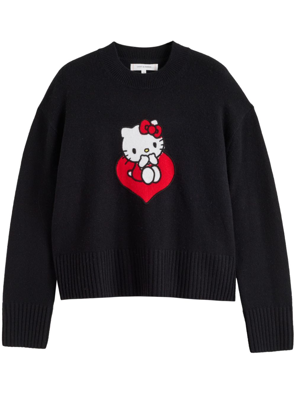 Hello kitty Heart sweater - Black