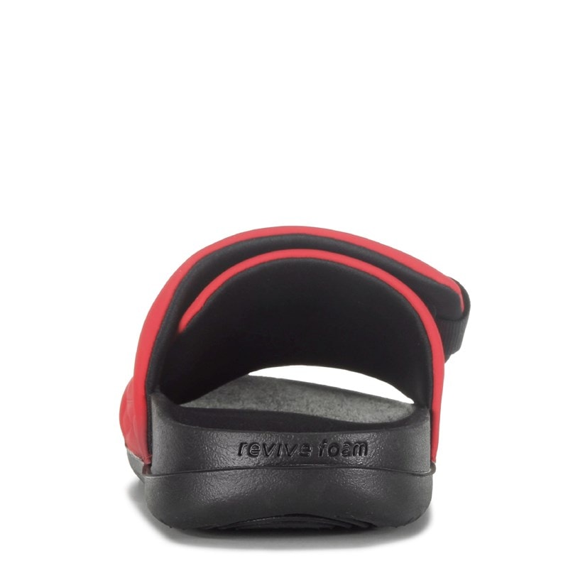 Men's Offcourt Adjust Slide Sandals (Red/Black/White)