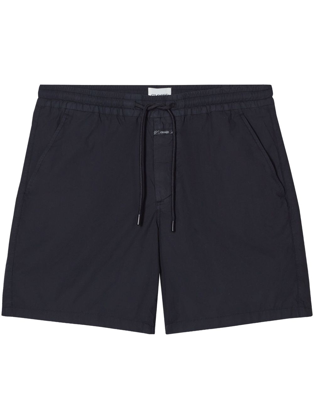 Closed drawstring shorts - Black