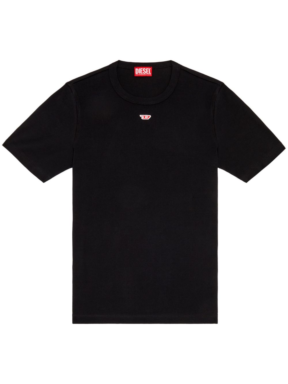 D-Ribber-N crew-neck T-shirt - Black