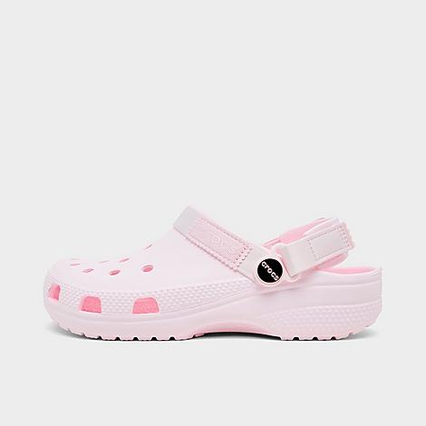 Girls' Toddler Classic Satin Clog Shoes in Bubble Ice