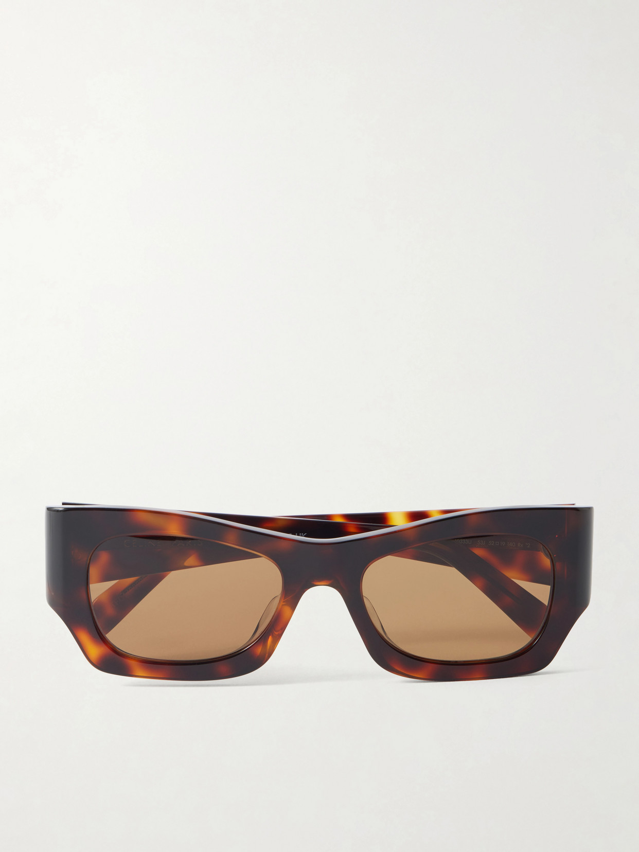 Square-frame Tortoiseshell Acetate Sunglasses - One size