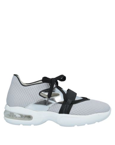 Woman Sneakers Light grey Size 9 Textile fibers, Soft Leather
