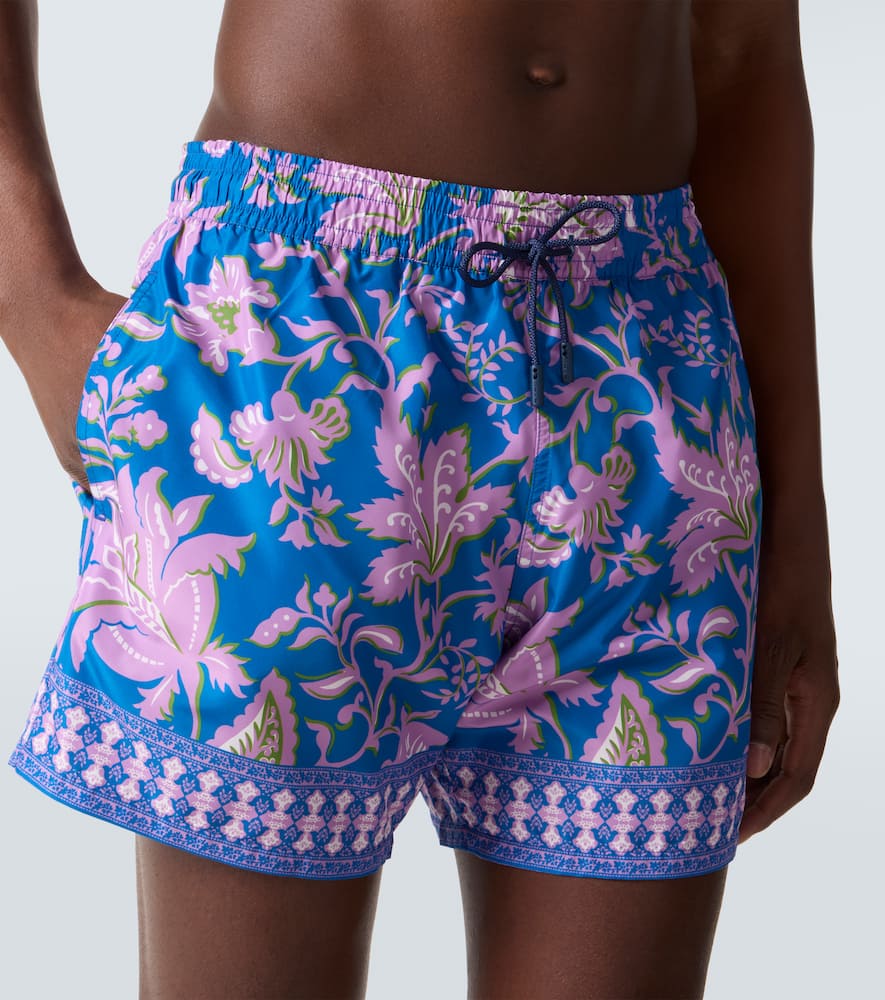 Floral swim trunks