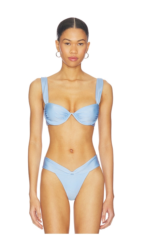 FAE Havana Top in Baby Blue. - M also in L