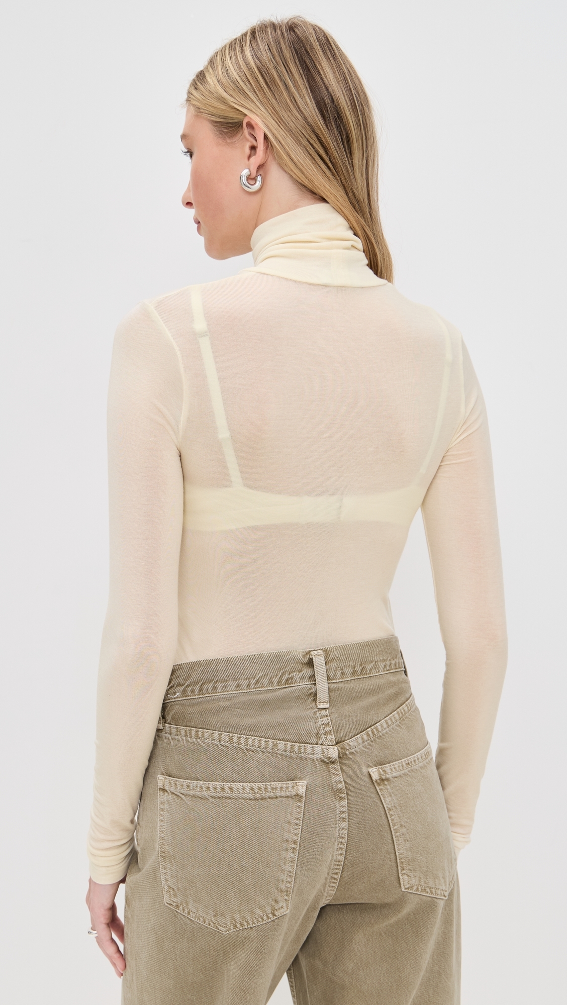 Pascale Turtleneck Oat Milk