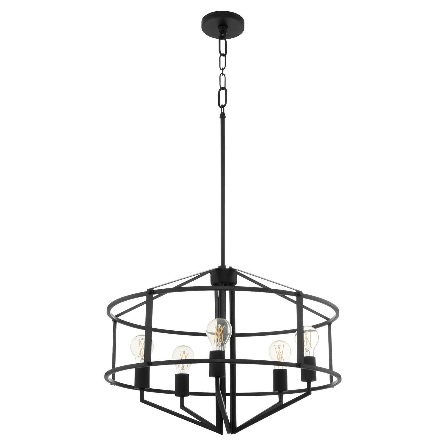 Matte Black Pendant from the Tobin Collection