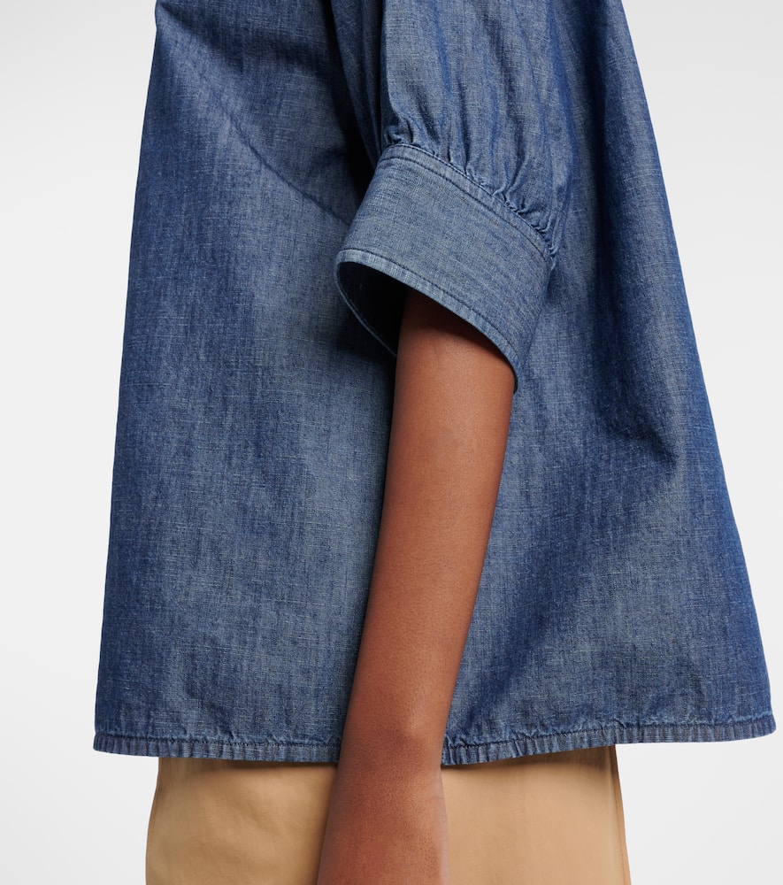 Cotton poplin shirt