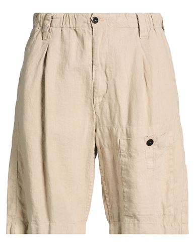 C. p. Company Man Shorts & Bermuda Shorts Sand Size 30 Linen