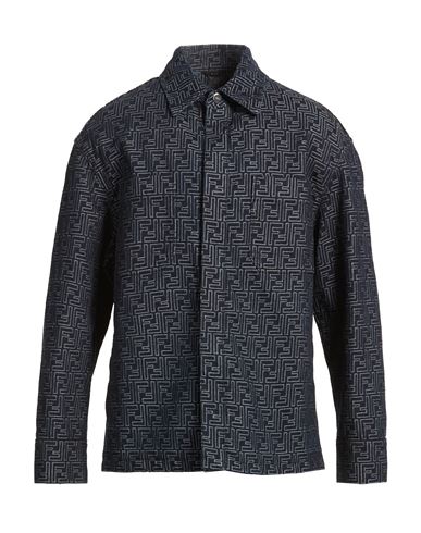 Man Jacket Navy Size 40 Cotton