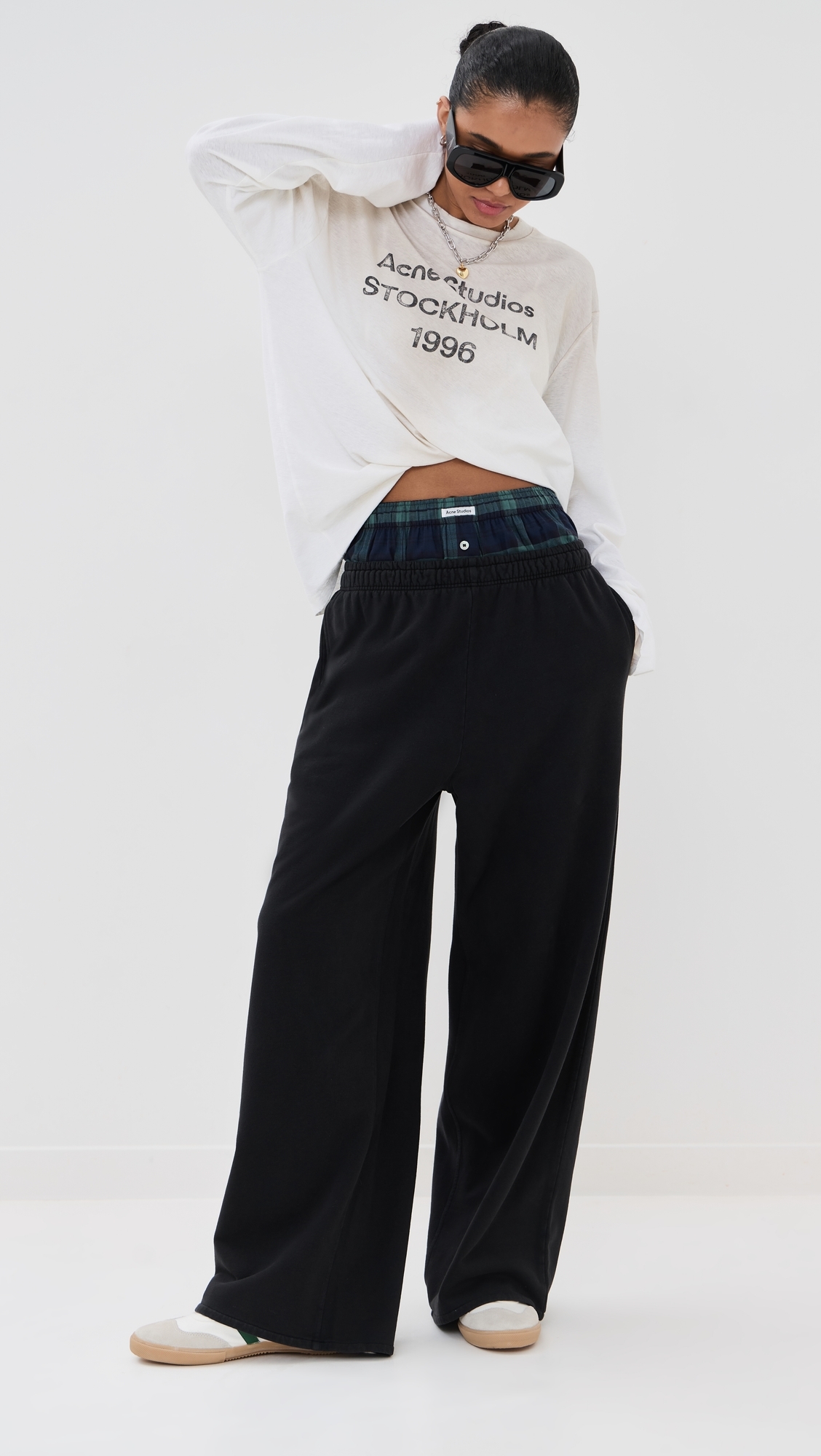 Sweatpants Black/Green