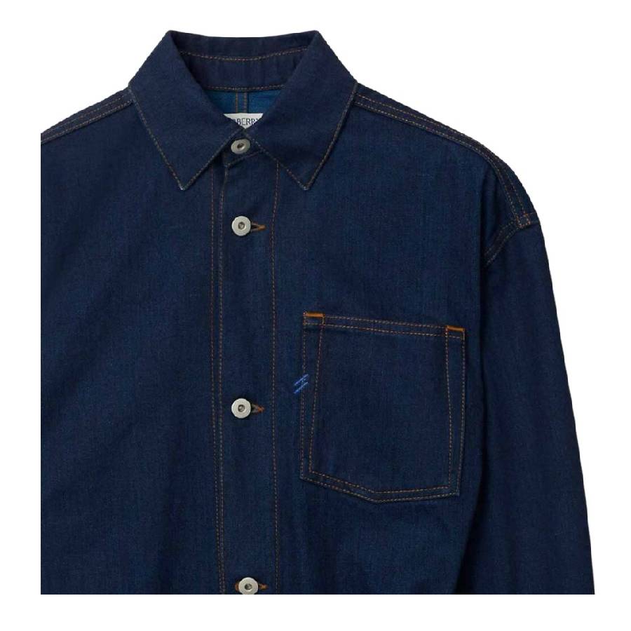 Japanese Belted Denim Shirtdress
