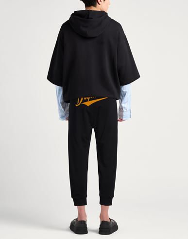Man Pants Black Size M Cotton