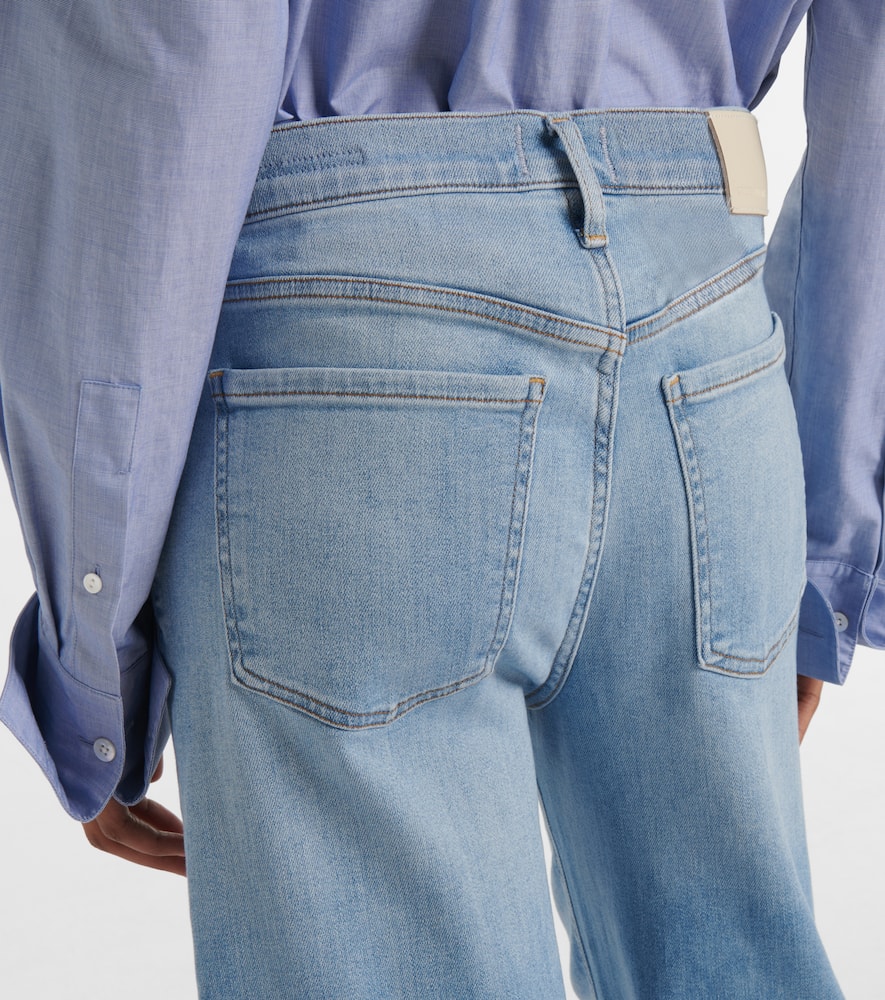 Lyra cropped wide-leg jeans