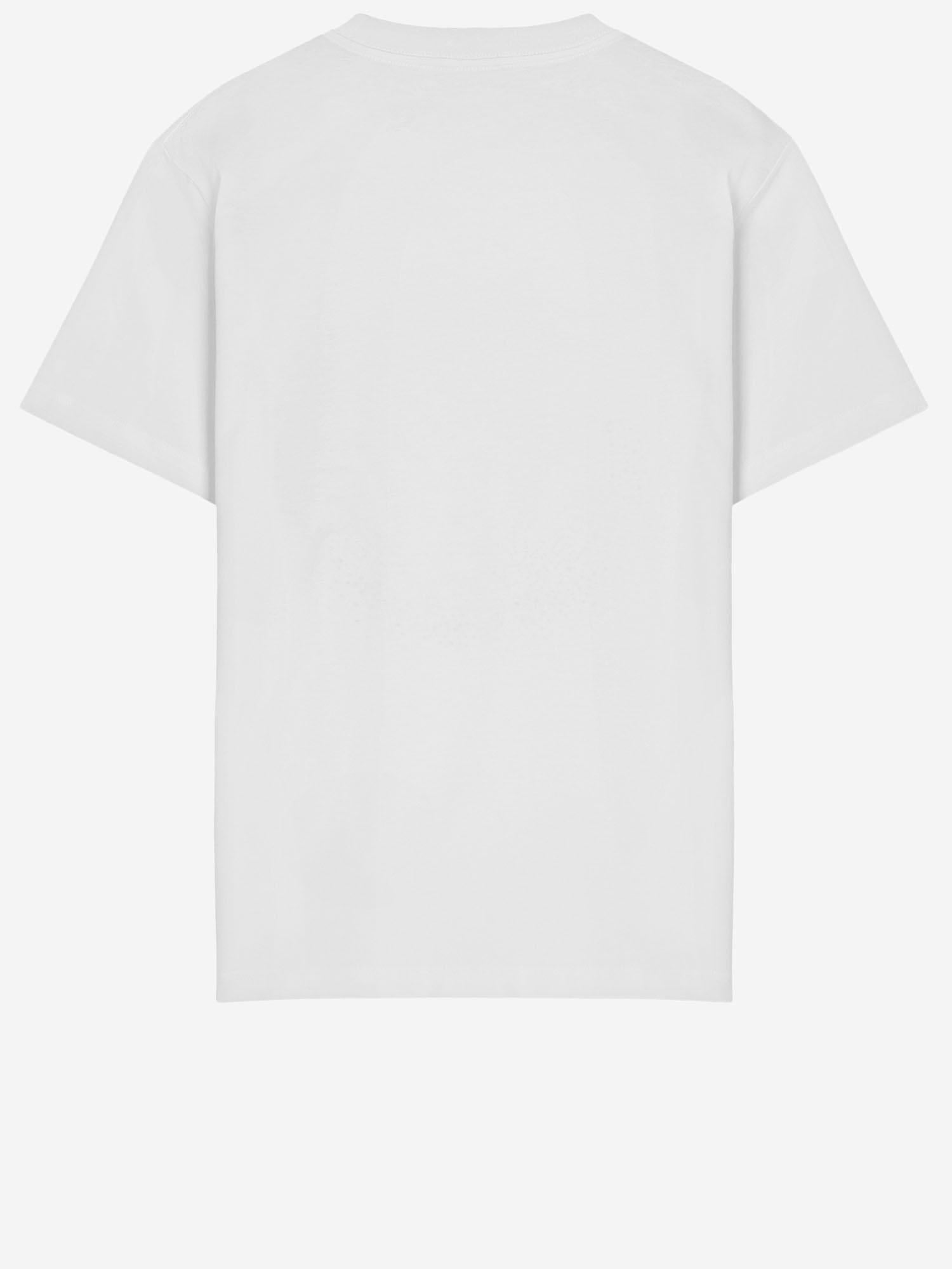 Logo-Print Cotton T-Shirt — White