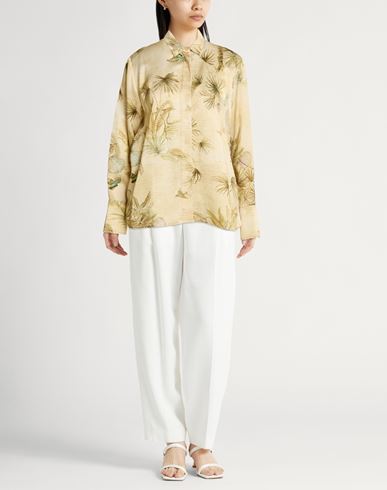 Forte_forte Woman Shirt Gold Size 1 Viscose, Cupro