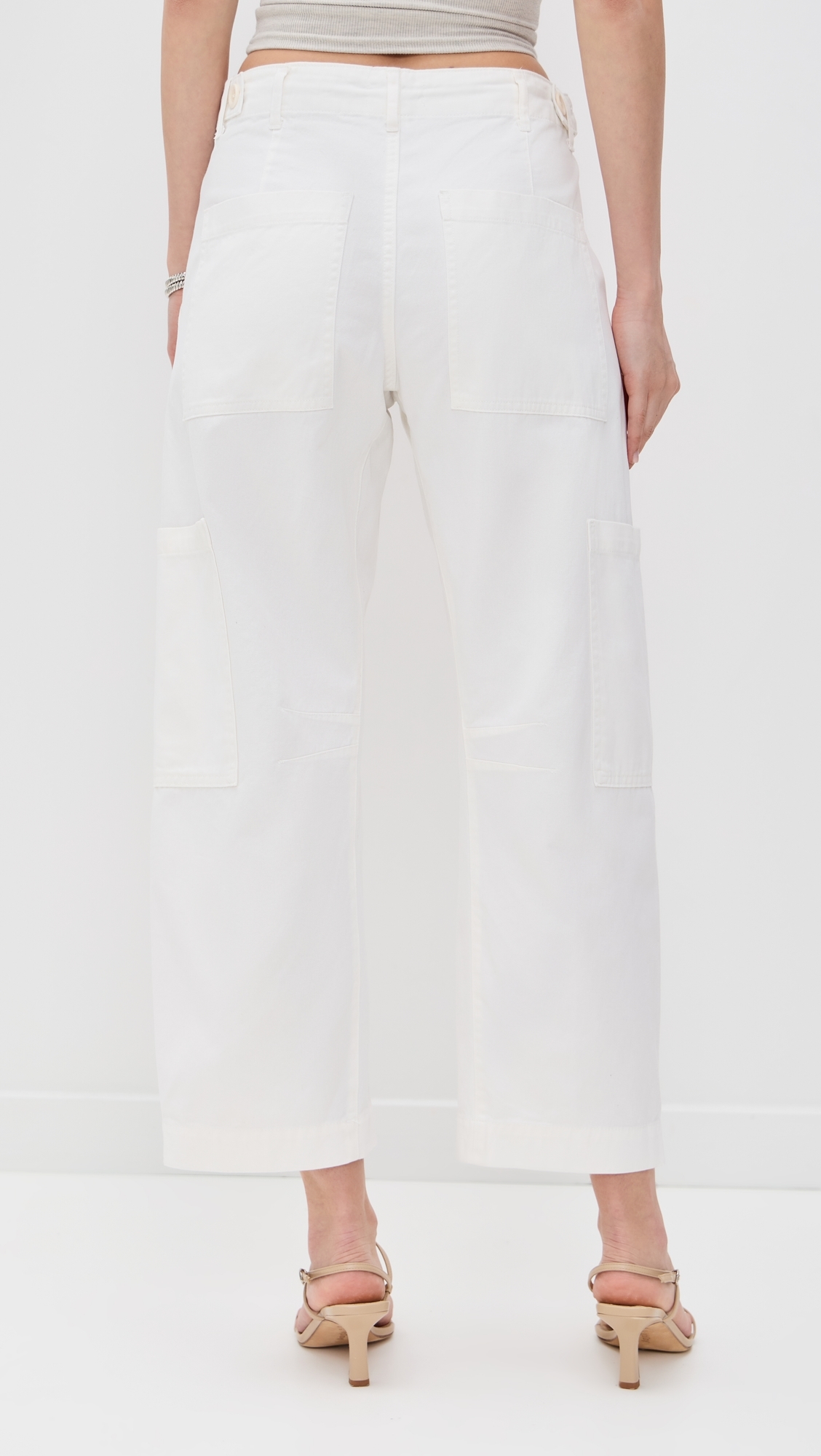 Sabrina Trousers White