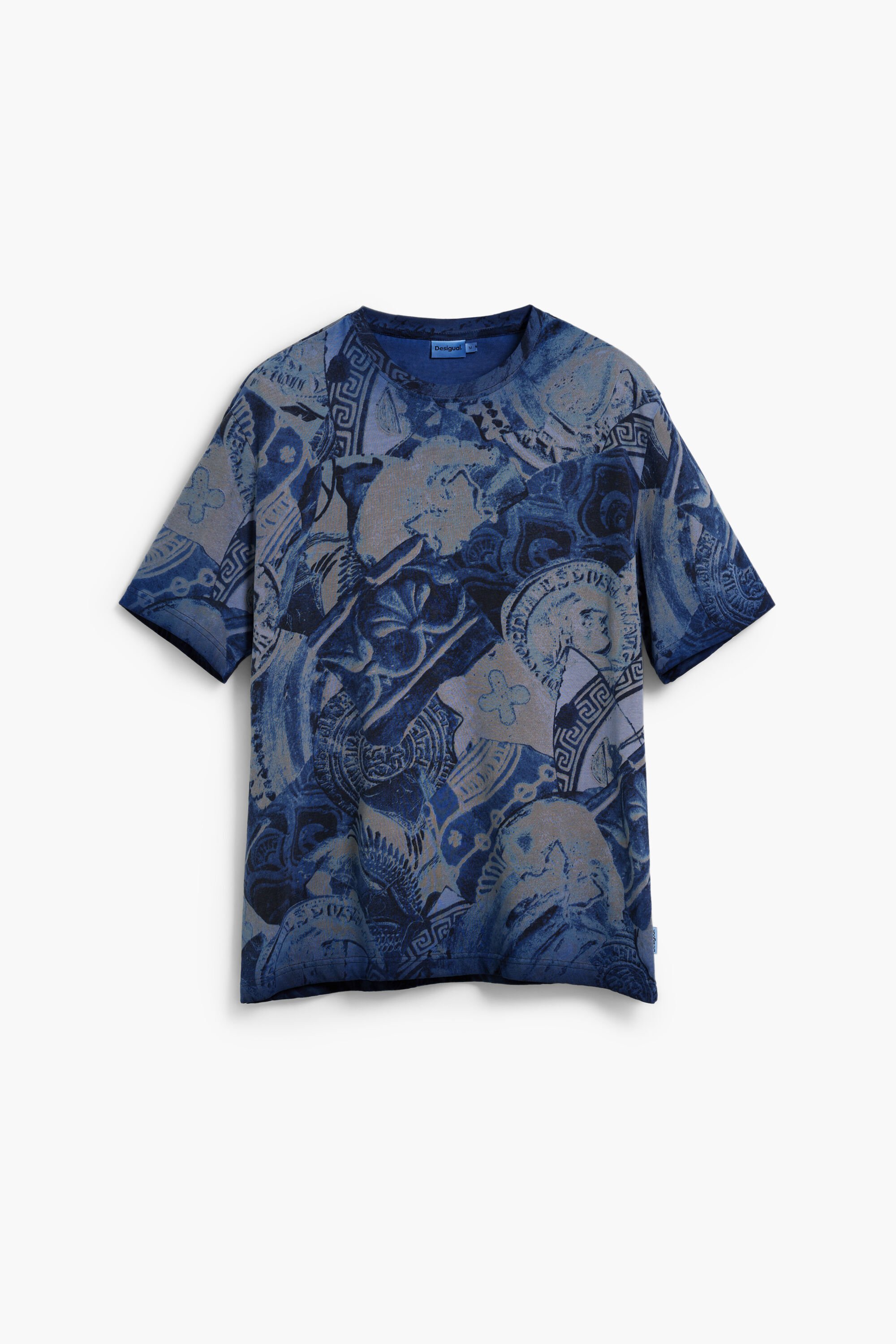 Short-sleeve mosaic T-shirt
