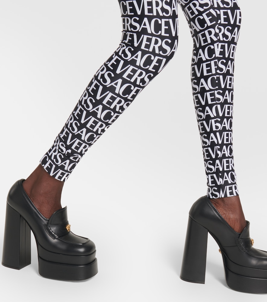 Logo-print leggings