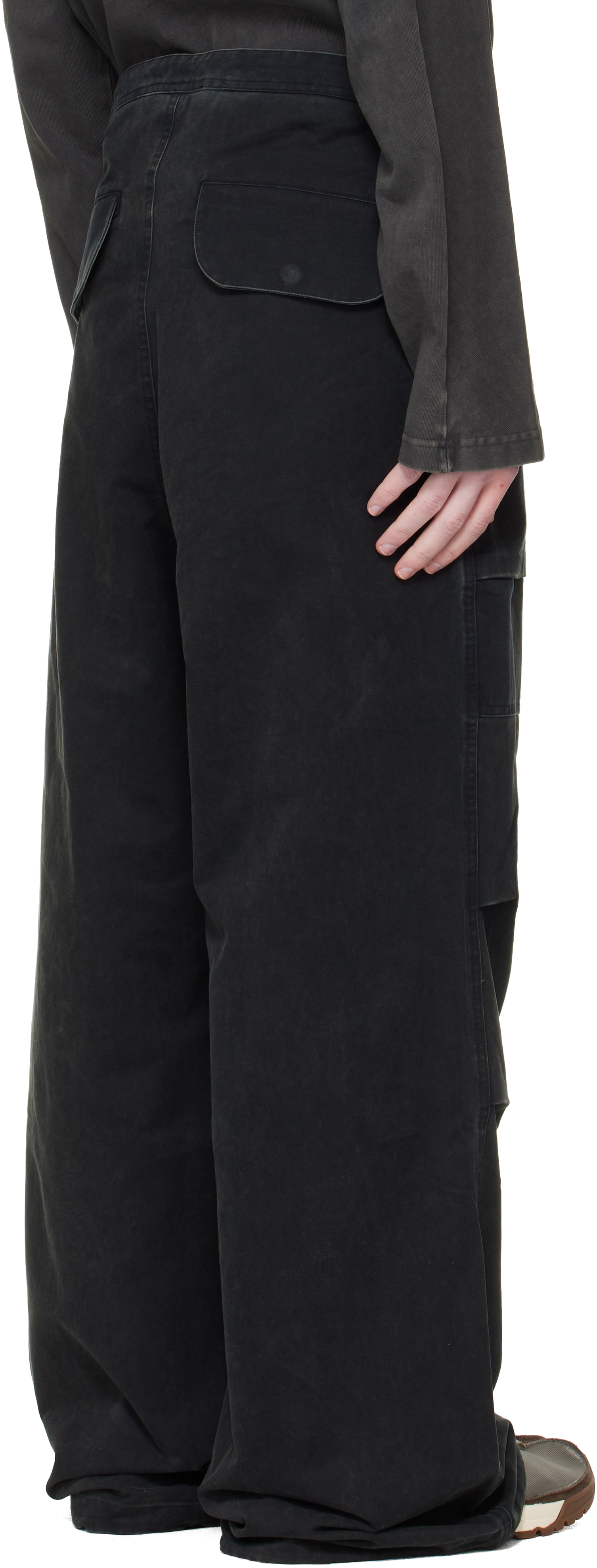 Black Barren Cargo Pants