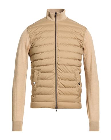 Man Puffer Sand Size 34 Virgin Wool, Silk, Polyamide