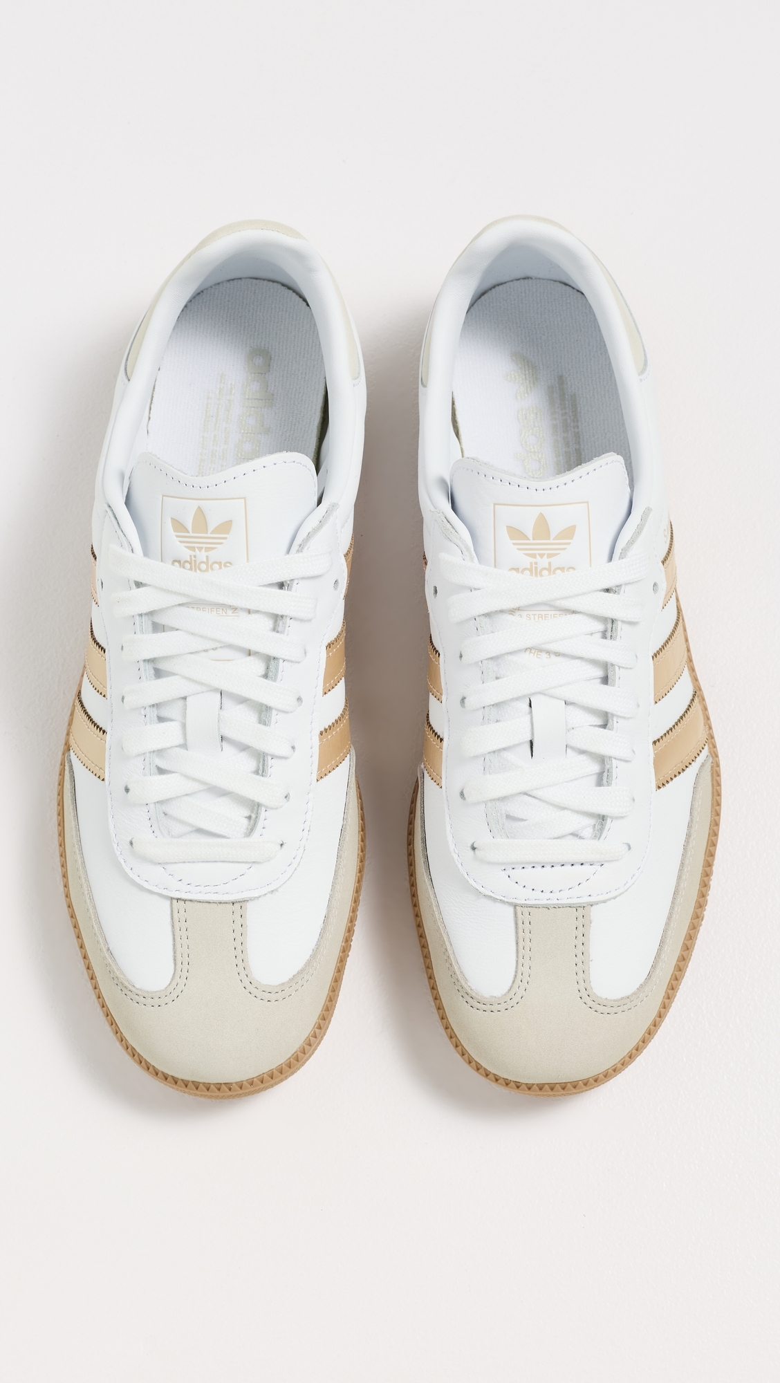 Samba OG Sneakers White/Wonder Gold Met/Grey One