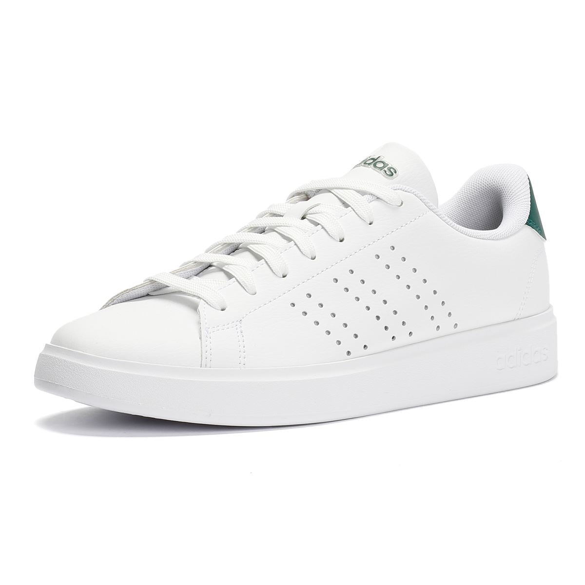 Adidas Advantage 2.0 White/Green Trainer
