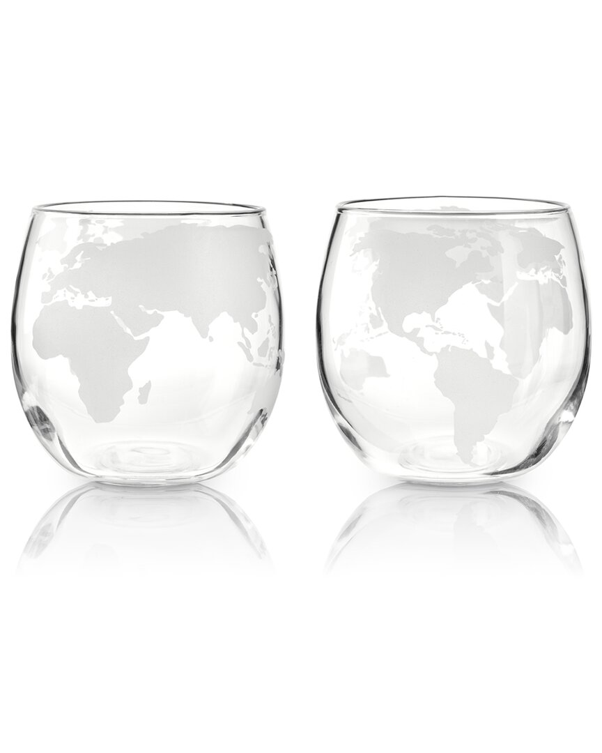 Viski Globe Whiskey Tumblers