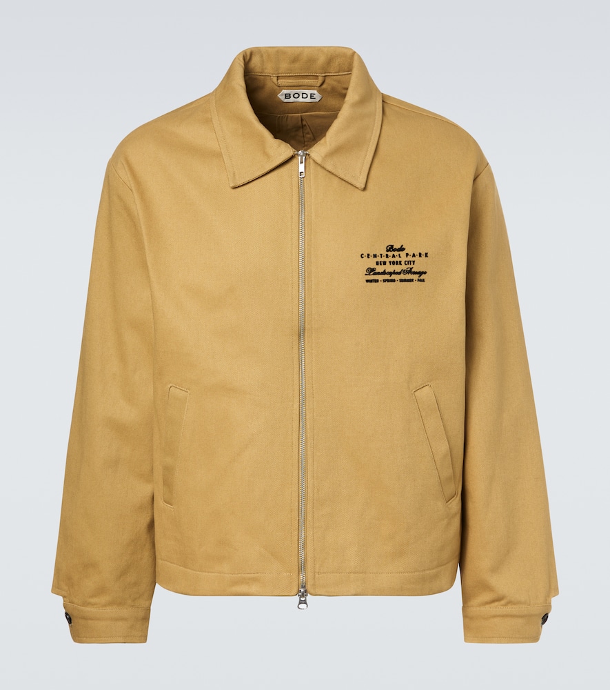 Central Park cotton blouson jacket