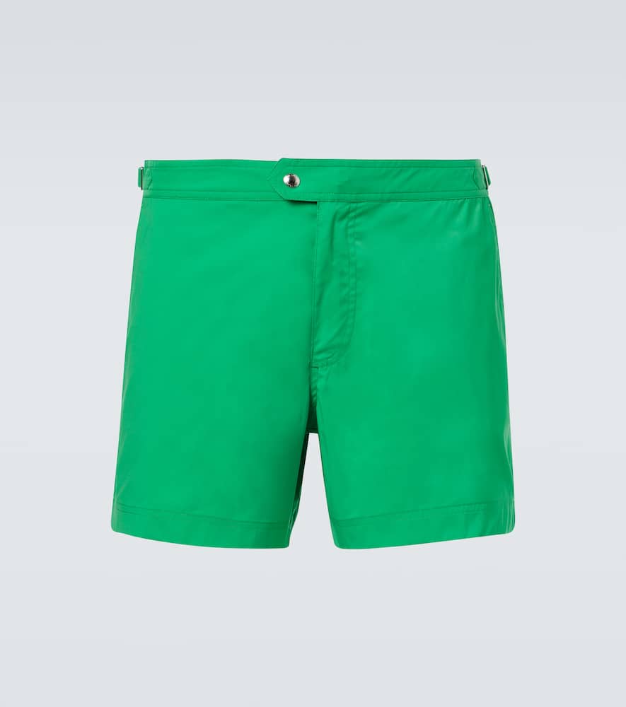 Logo swim trunks