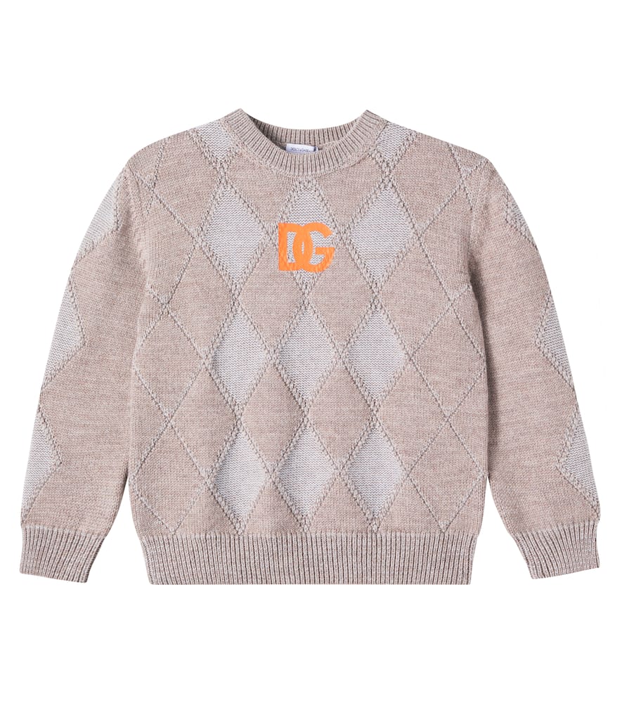 DG Intarsia wool sweater