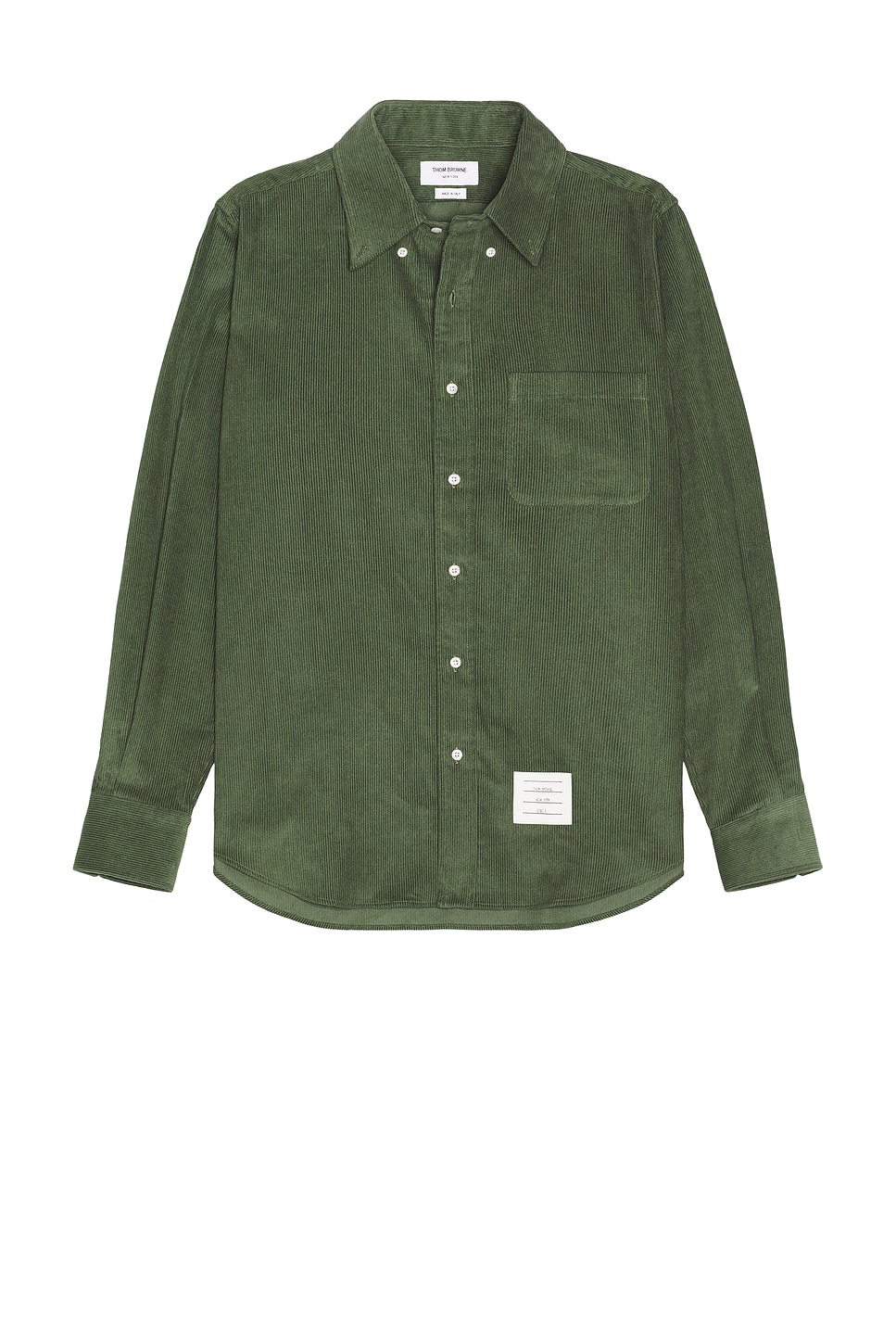Thom Browne SHIRT STRAIGHT FIT in Hellgrün - Green. 5 also , 2