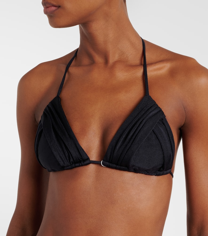 Jasmin draped bikini top