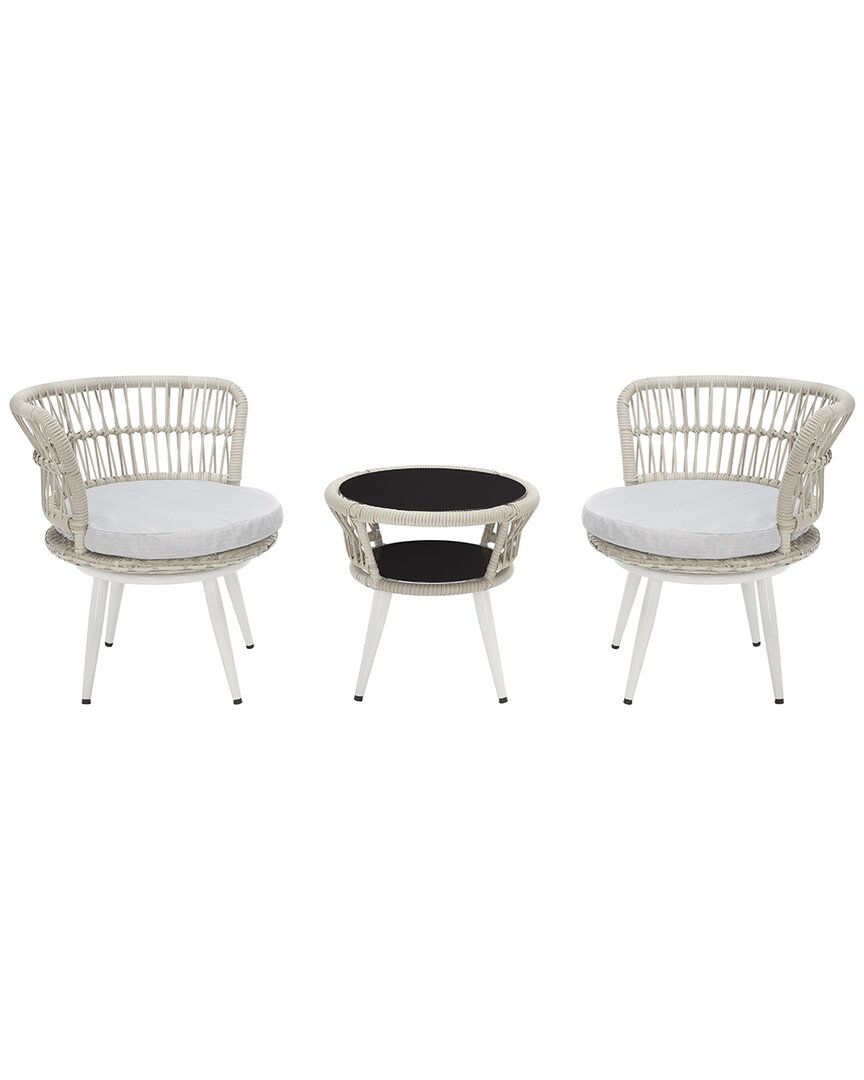 Kyomi 3Pc Outdoor Lounge Set