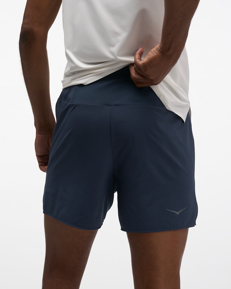 HOKA Men's Glide Short 5" Brief in Varsity Navy