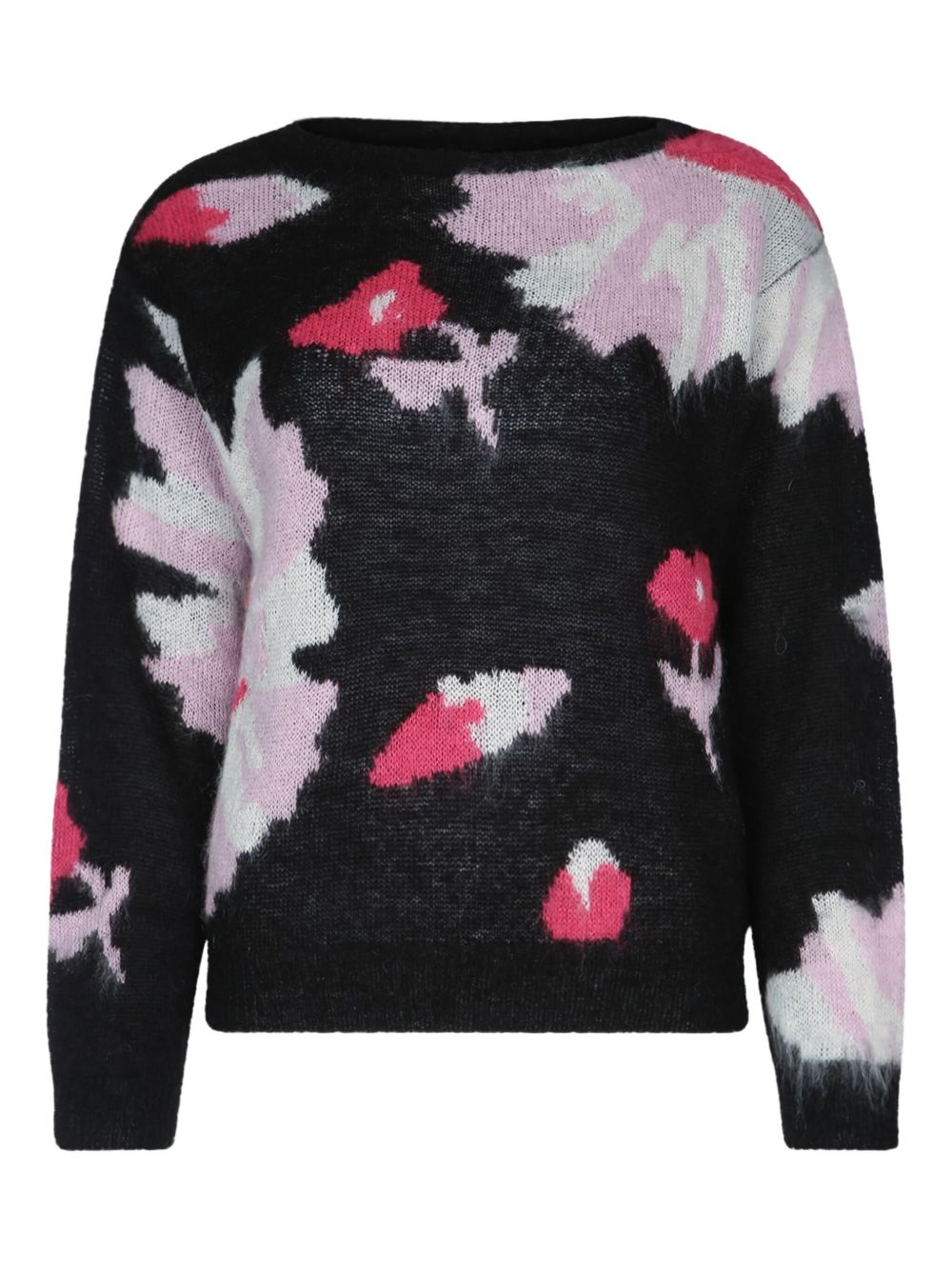 I BLUES floral-motif sweater - Pink