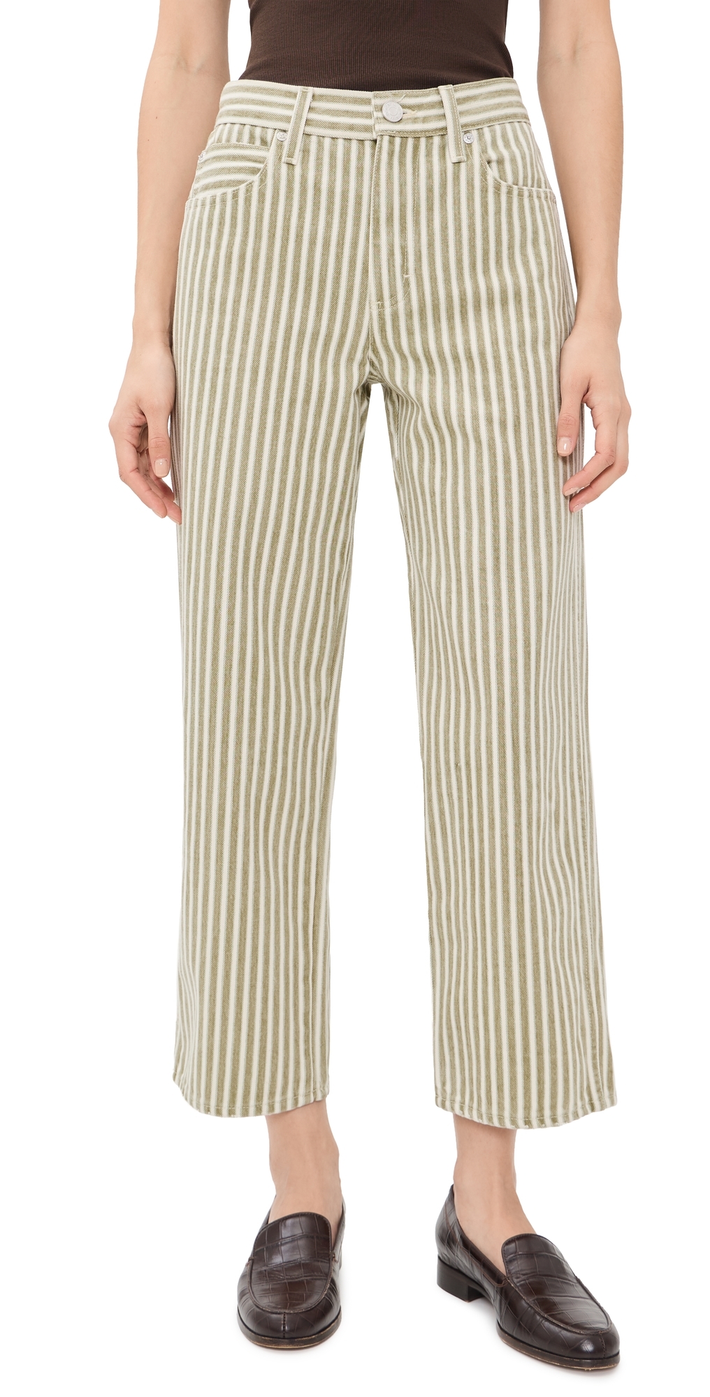 Billie Cropped Jeans Rally Stripe