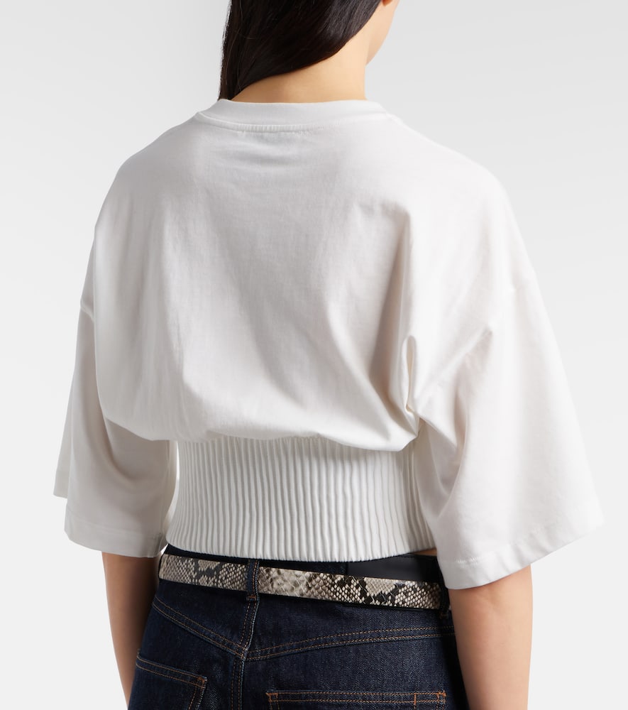 Fosco cotton jersey top