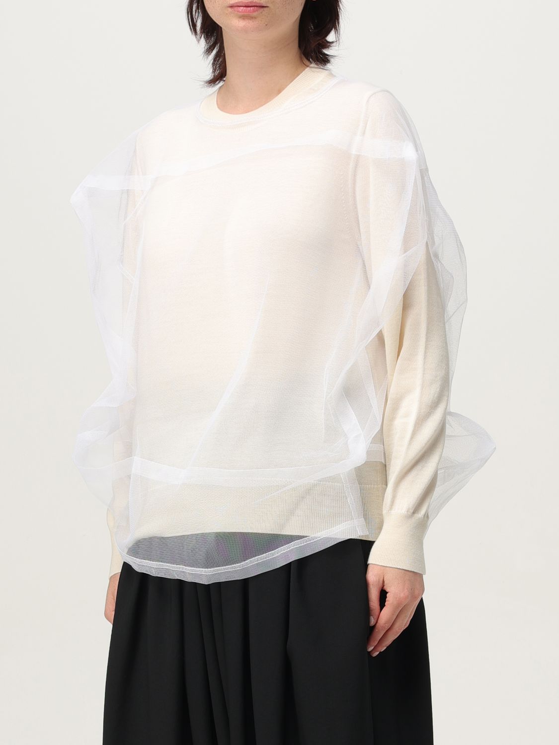 Cardigan Woman color White