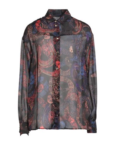 Woman Shirt Midnight blue Size 4 Polyester