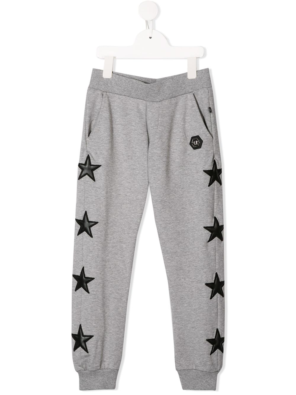 Star patch track pants - Grey