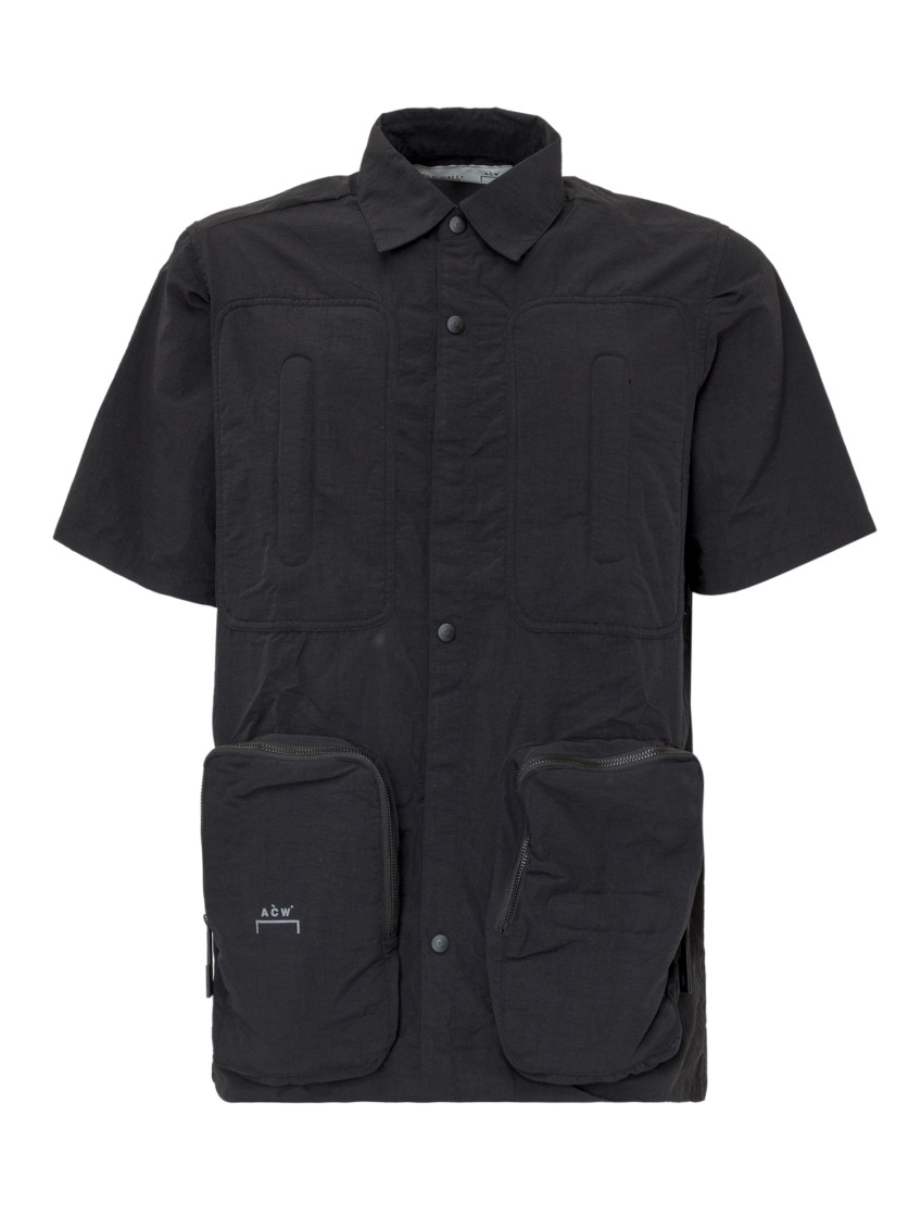 Black Regular Solid Shirt