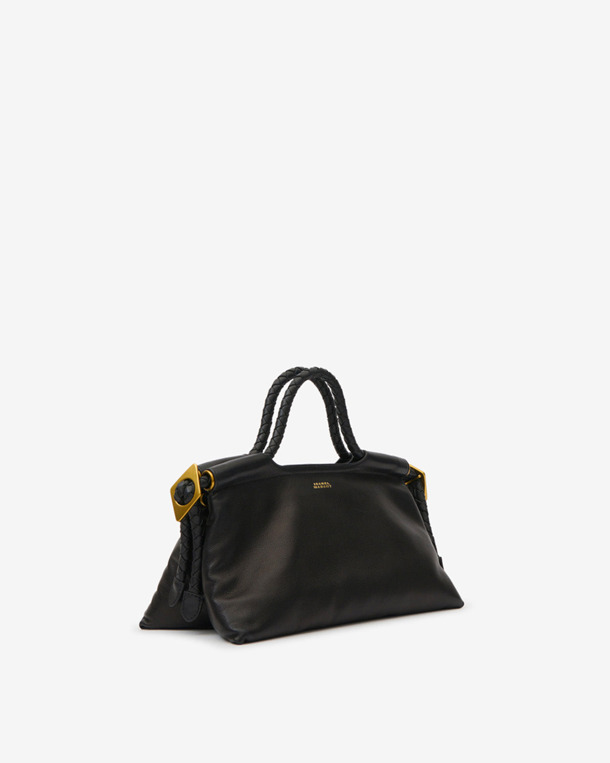 Pipa M Leather Bag - Black -