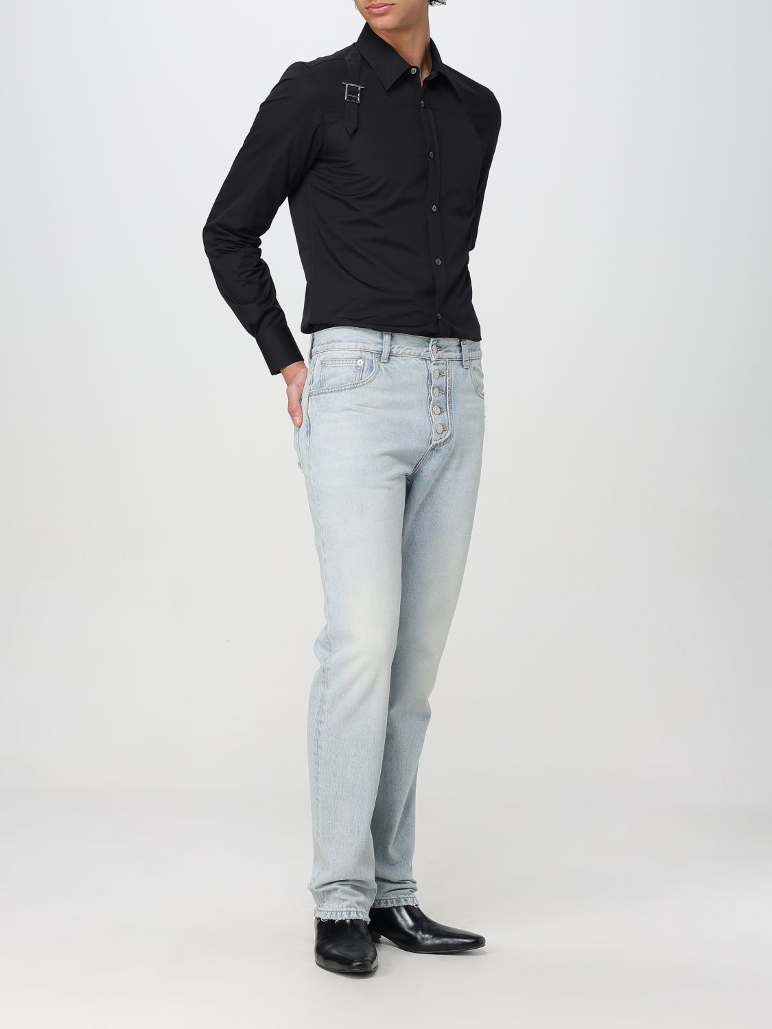 Shirt ALEXANDER MCQUEEN Men color Black