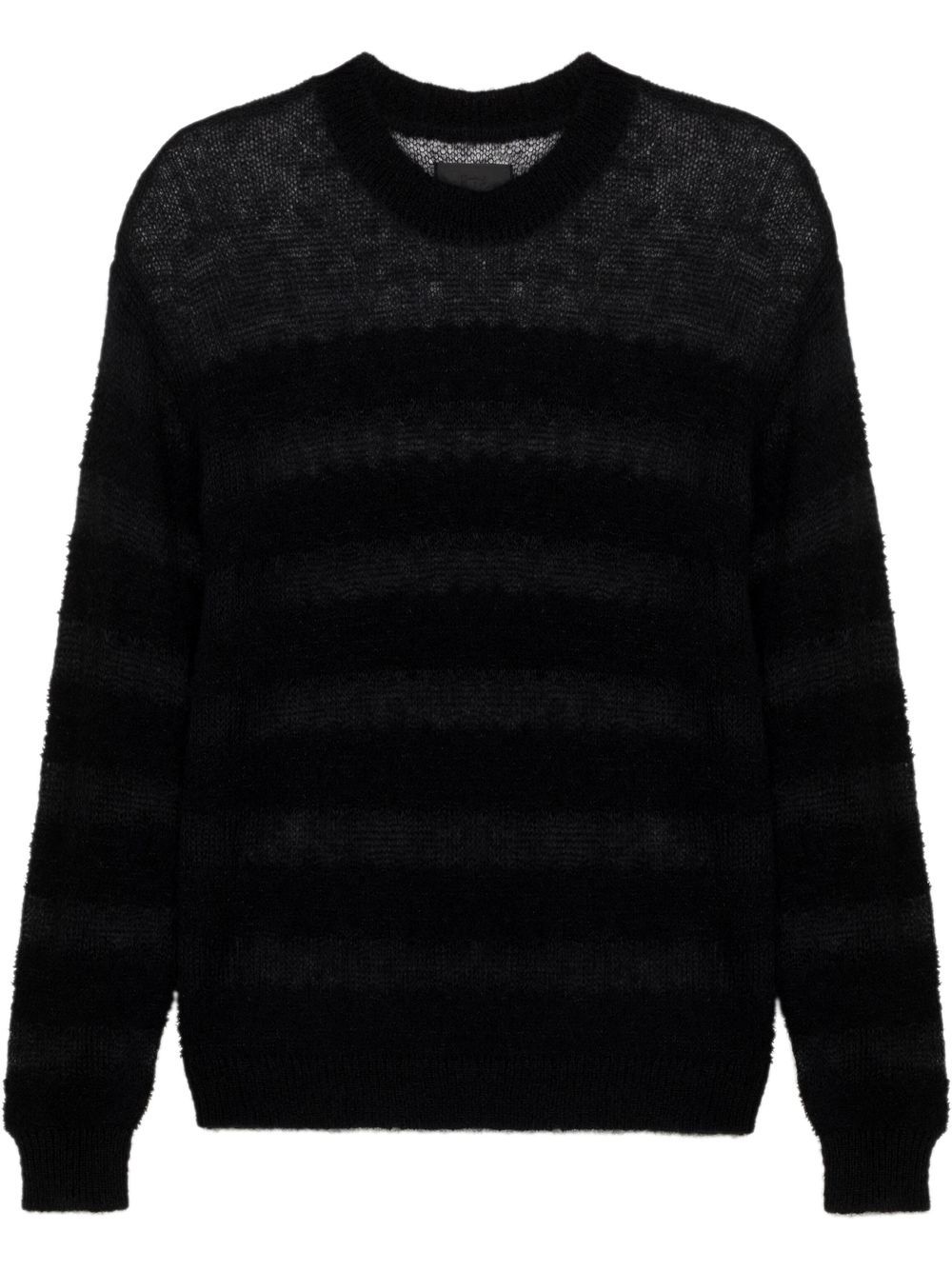 Crew-neck jumper - Black