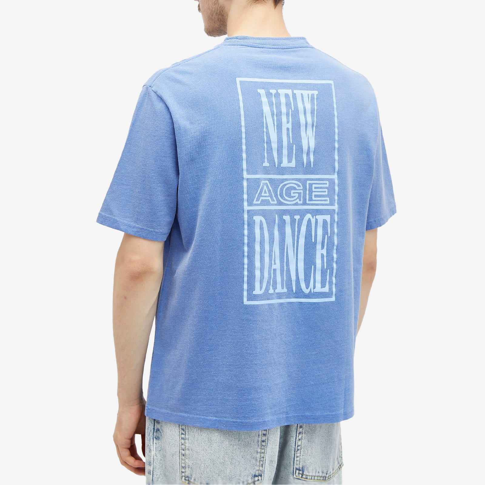 Men's New Age Dance T-Shirt in Cobalt Blue