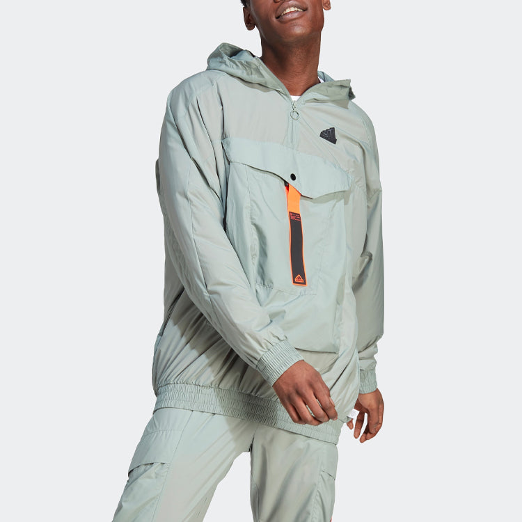 City Escape Premium Windbreaker 'Silver Green'