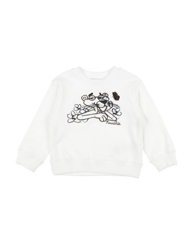 Kid Girl Sweatshirt White