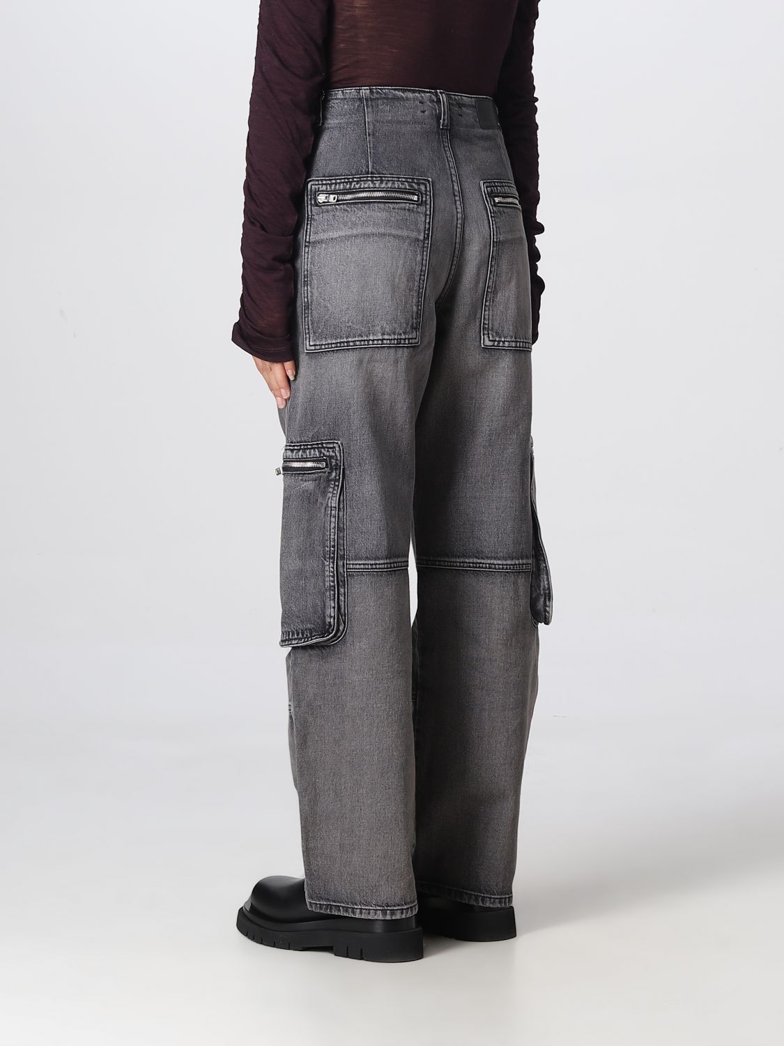 Jeans Woman color Grey